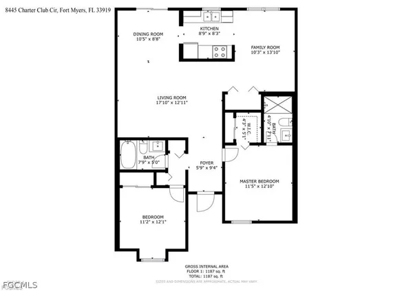 $2,100 | 8445 Charter Club Circle, Unit 11, Fort Myers, FL 33919