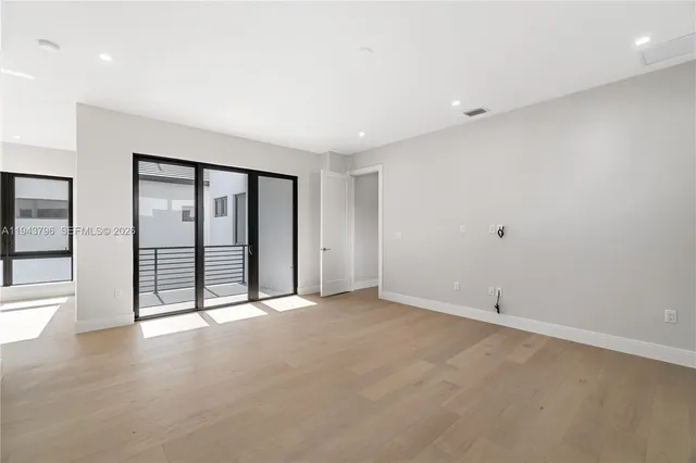 a view of a hallway with window