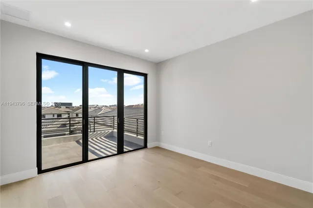 a view of outdoor space with seating area