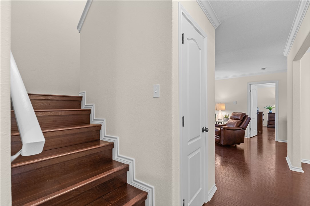 5117 Lethaby Drive Corpus Christi, TX 78413 - Photo 20 of 31 a view of entryway and hall with wooden floor