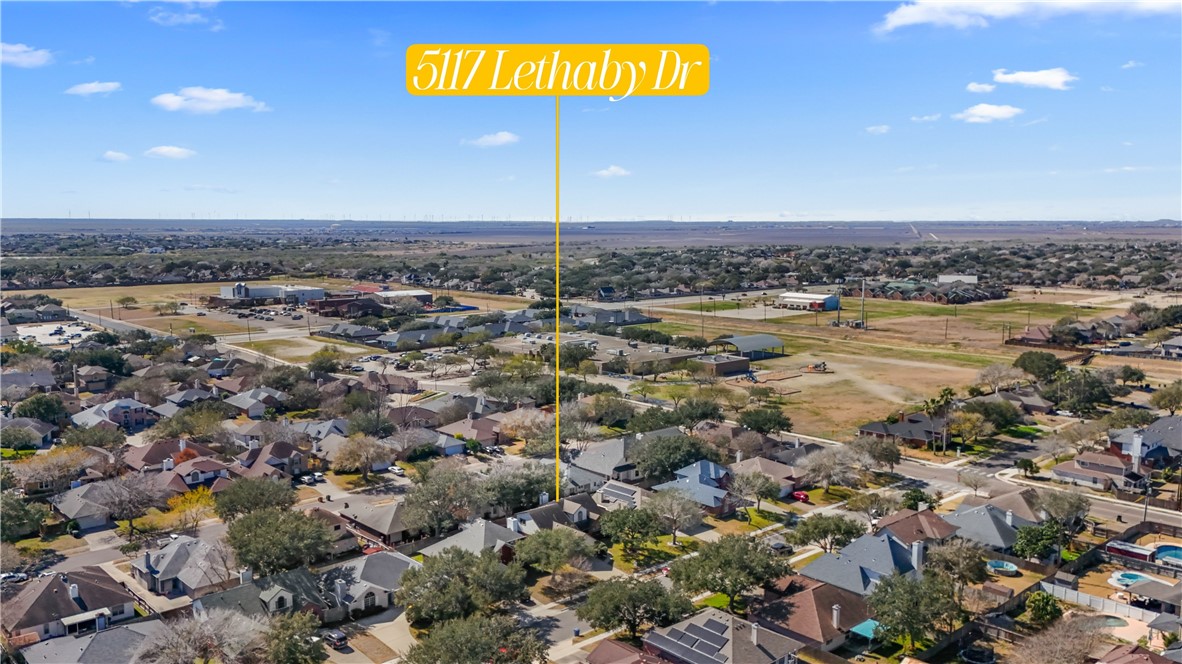 5117 Lethaby Drive Corpus Christi, TX 78413 - Photo 31 of 31 an aerial view of a house