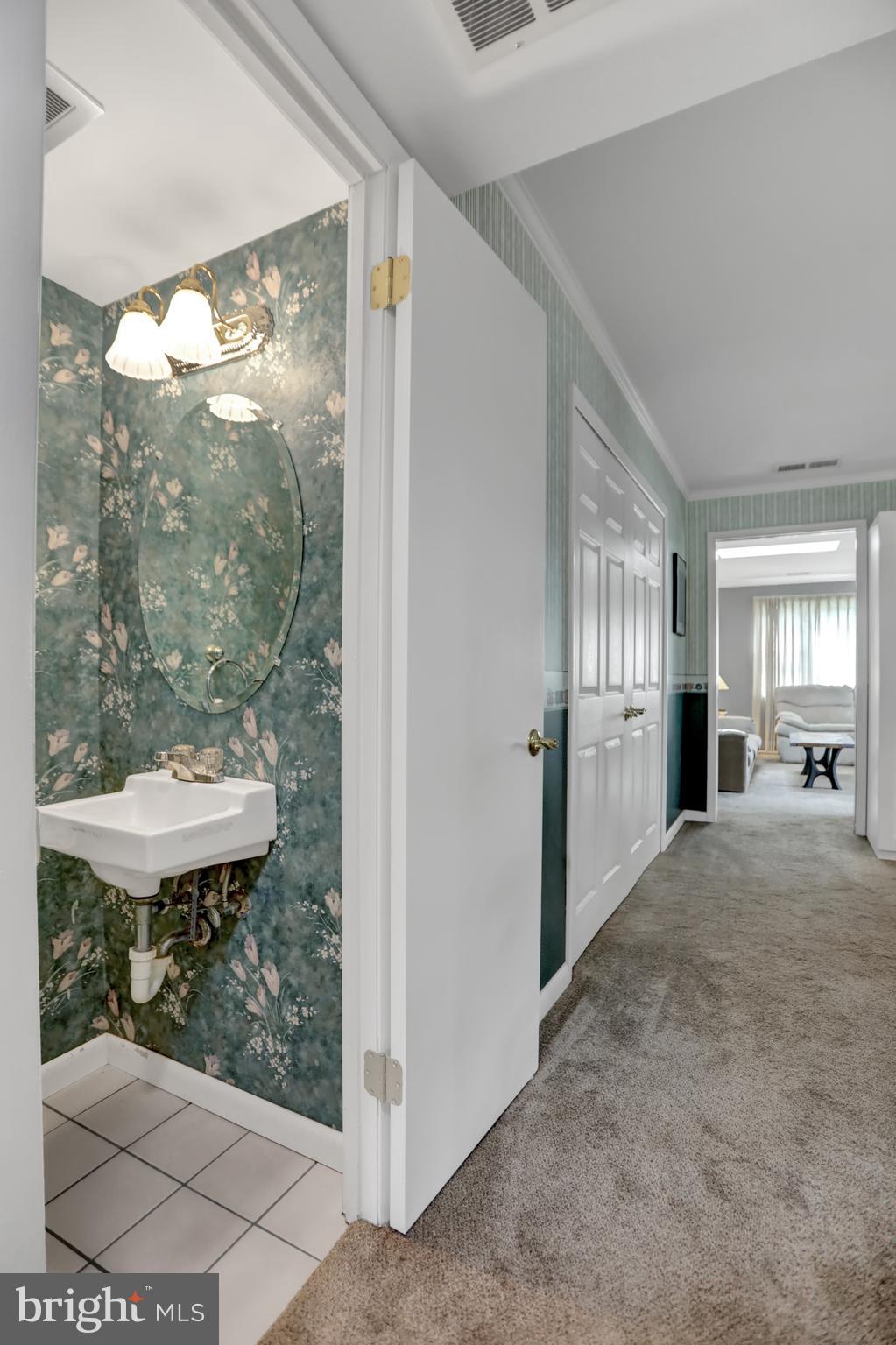 237 Haverhill Road Joppa, MD 21085 - Photo 14 of 34 Main Level 1/2 Bath with Ceramic Tile
