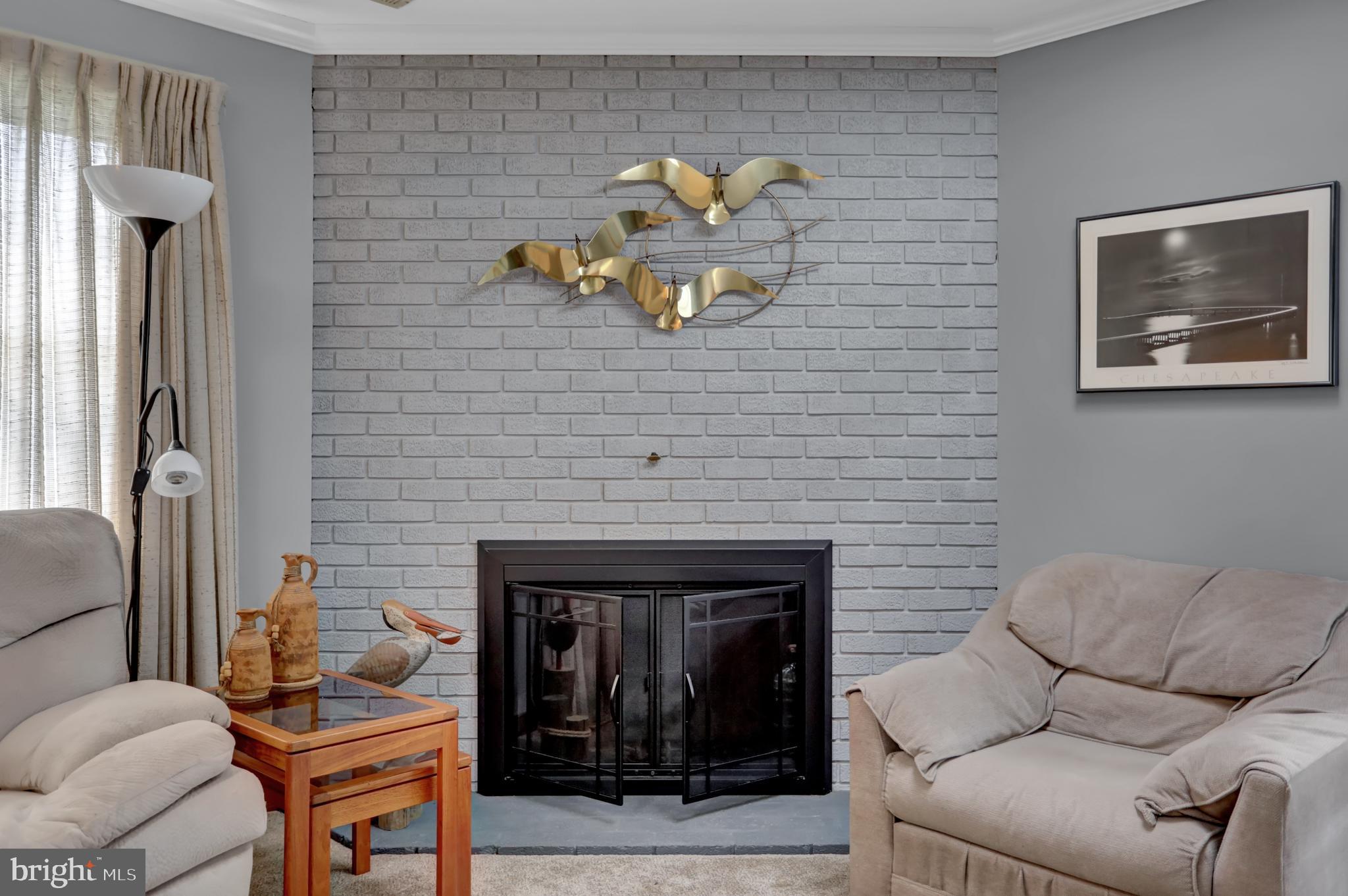 237 Haverhill Road Joppa, MD 21085 - Photo 20 of 34 Cozy Wood Burning Fireplace