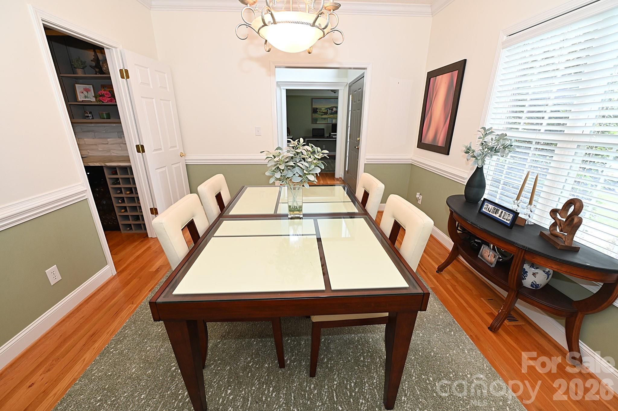406 5th Avenue Northeast Conover, NC 28613 - Photo 14 of 46 a living room with furniture and a wooden floor