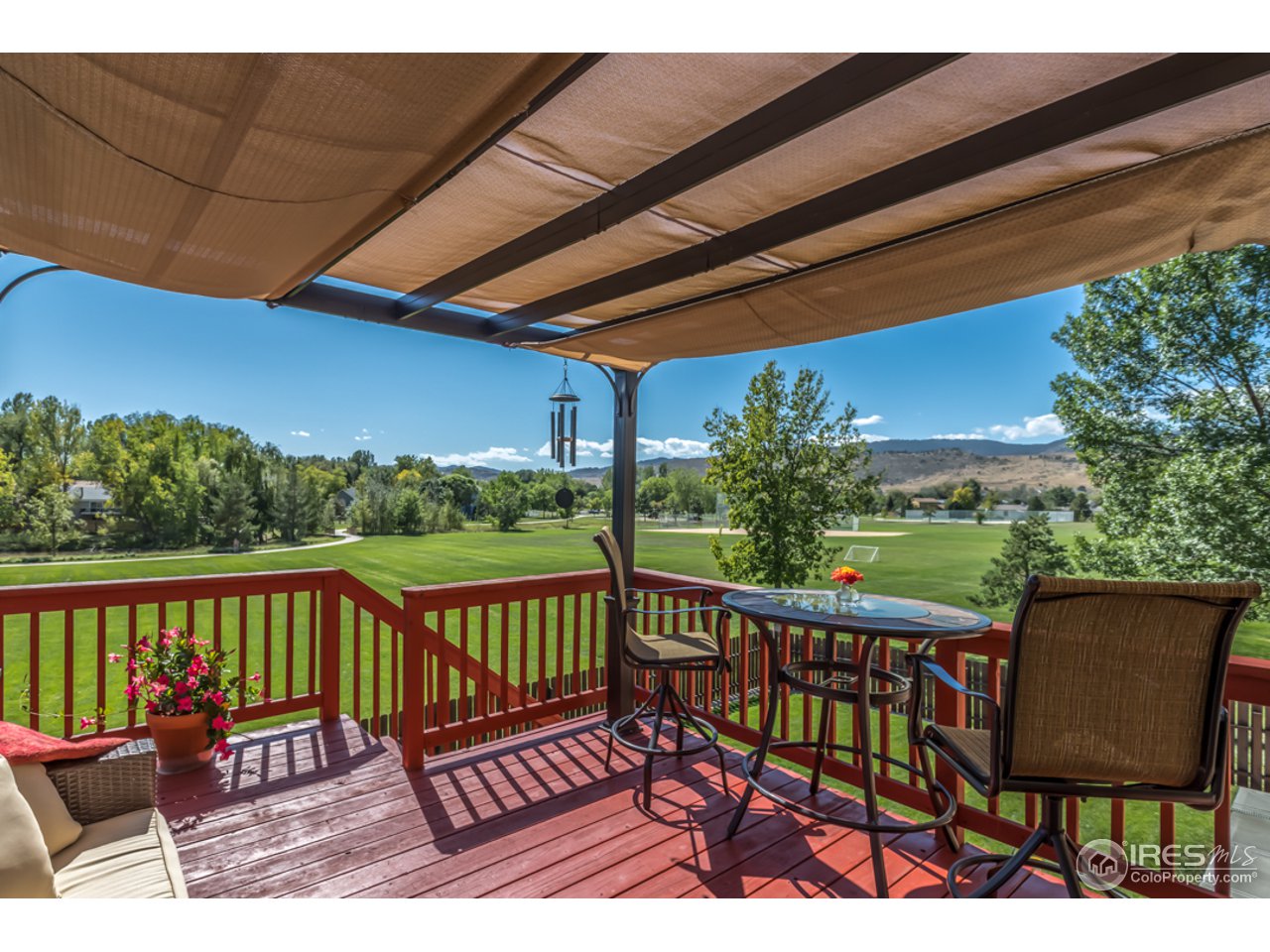 Deck with magnificent views