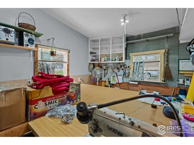 a view of outdoor space with seating area