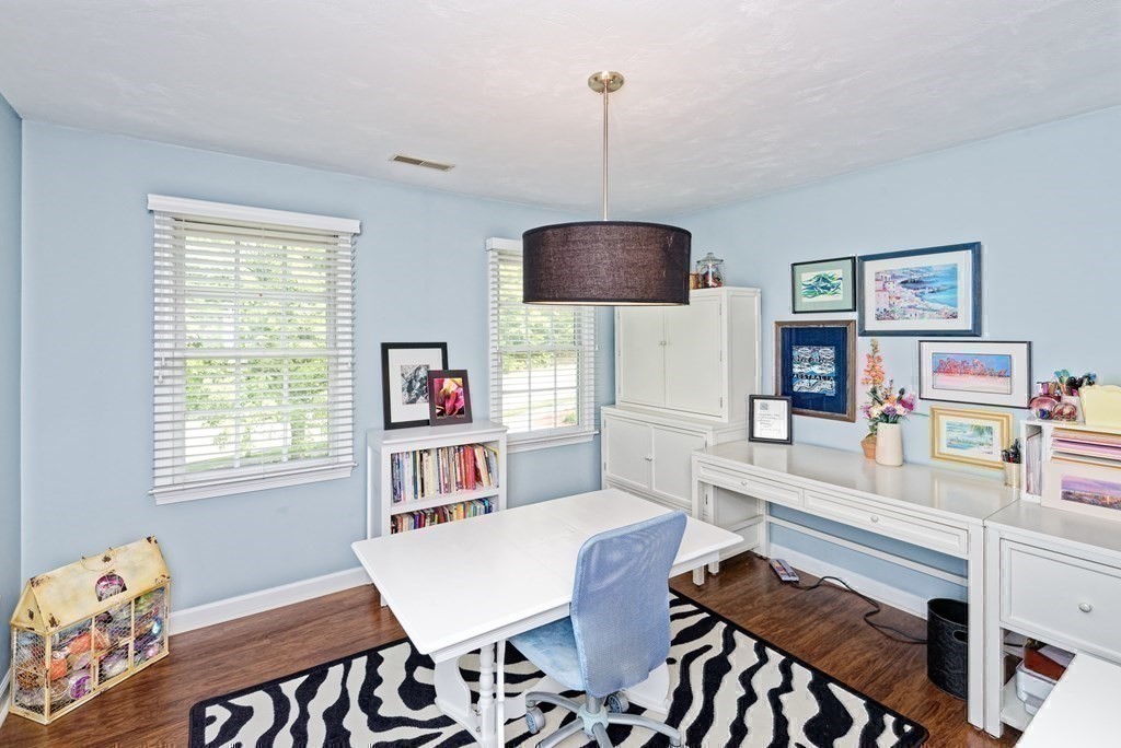 16 Bridle Path Shrewsbury, MA 01545 - Photo 19 of 42 a workspace with furniture window and wooden floor