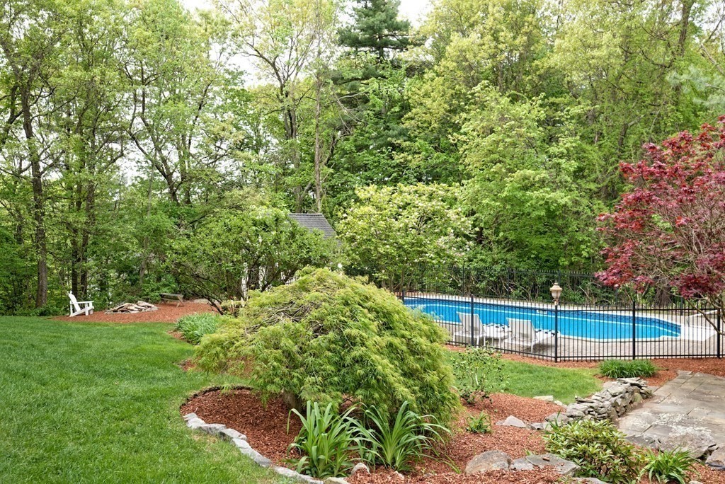 16 Bridle Path Shrewsbury, MA 01545 - Photo 40 of 42 a view of backyard with green space