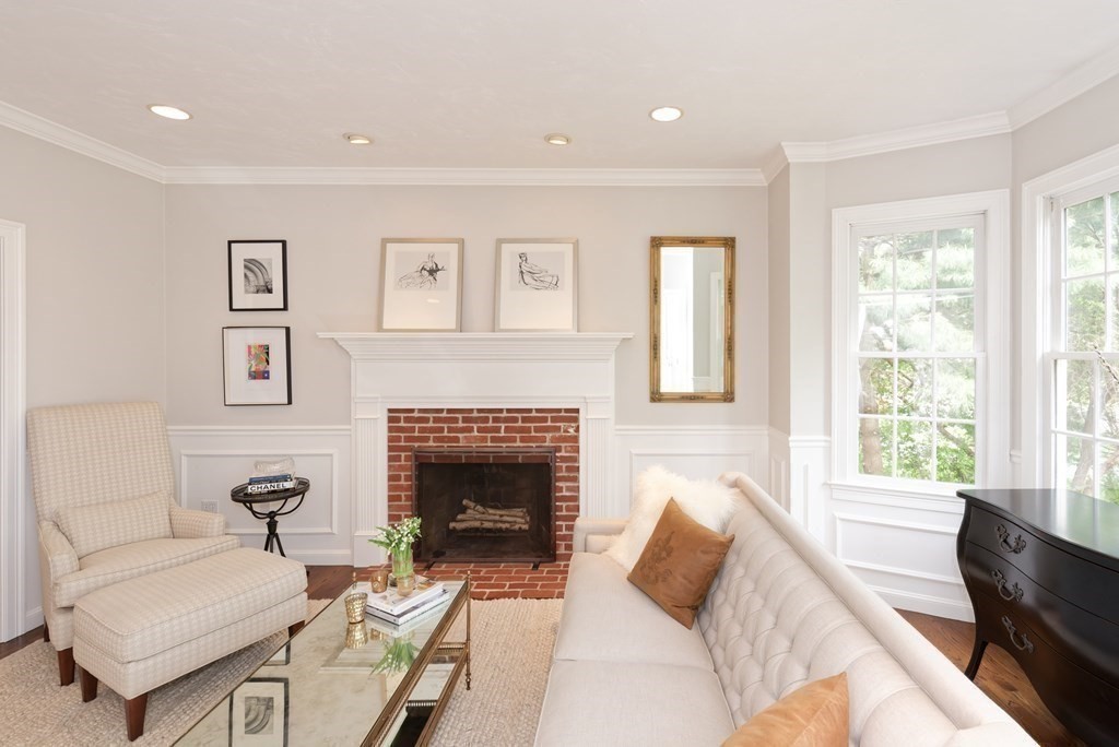 16 Bridle Path Shrewsbury, MA 01545 - Photo 10 of 42 a living room with furniture fireplace and window