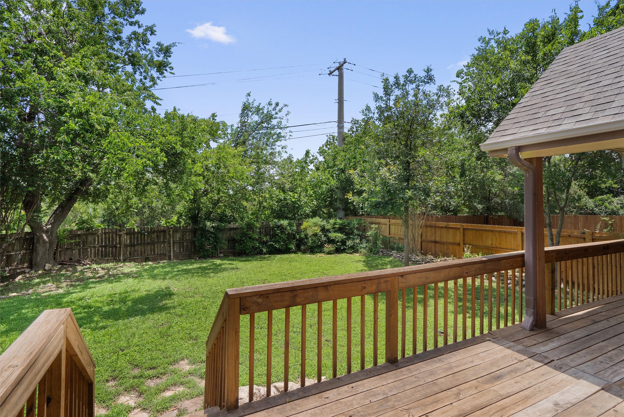 100 Parque Circle Georgetown, TX 78626 - Photo 34 of 39 a view of a deck with a yard