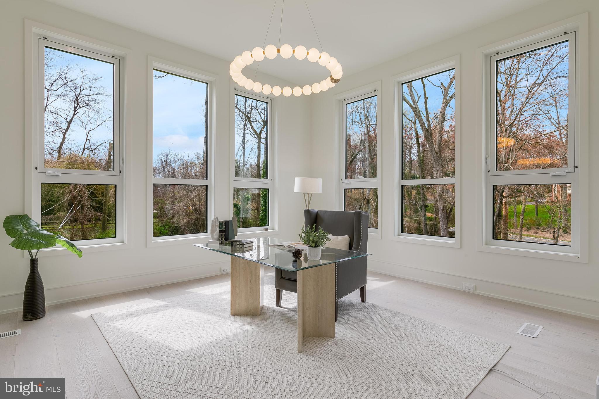 8757 Brook Road McLean, VA 22102 - Photo 21 of 45 a work room with furniture and a large window