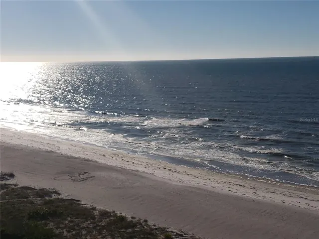 a view of ocean view with beach