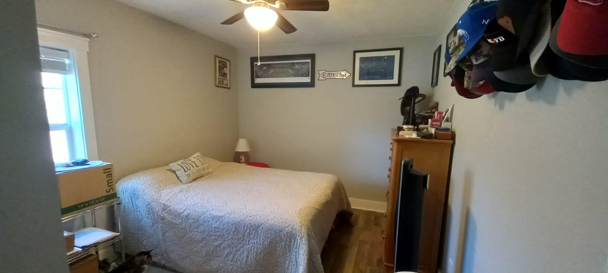 67 Cr 306 Road Iuka, MS 38852 - Photo 12 of 25 Bedroom featuring wood finished floors and ceiling fan