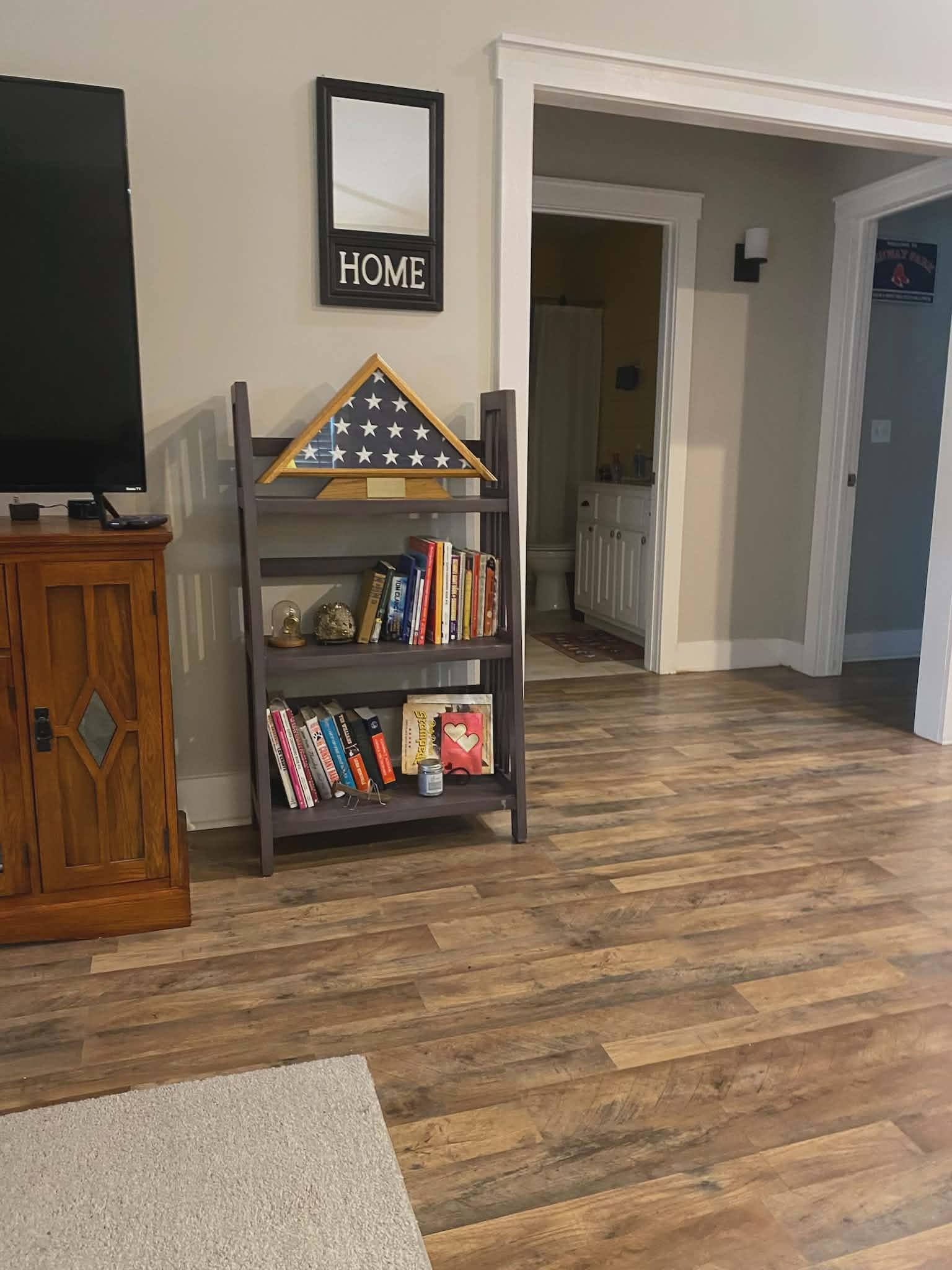 67 Cr 306 Road Iuka, MS 38852 - Photo 7 of 25 Hall with dark wood-style floors and baseboards