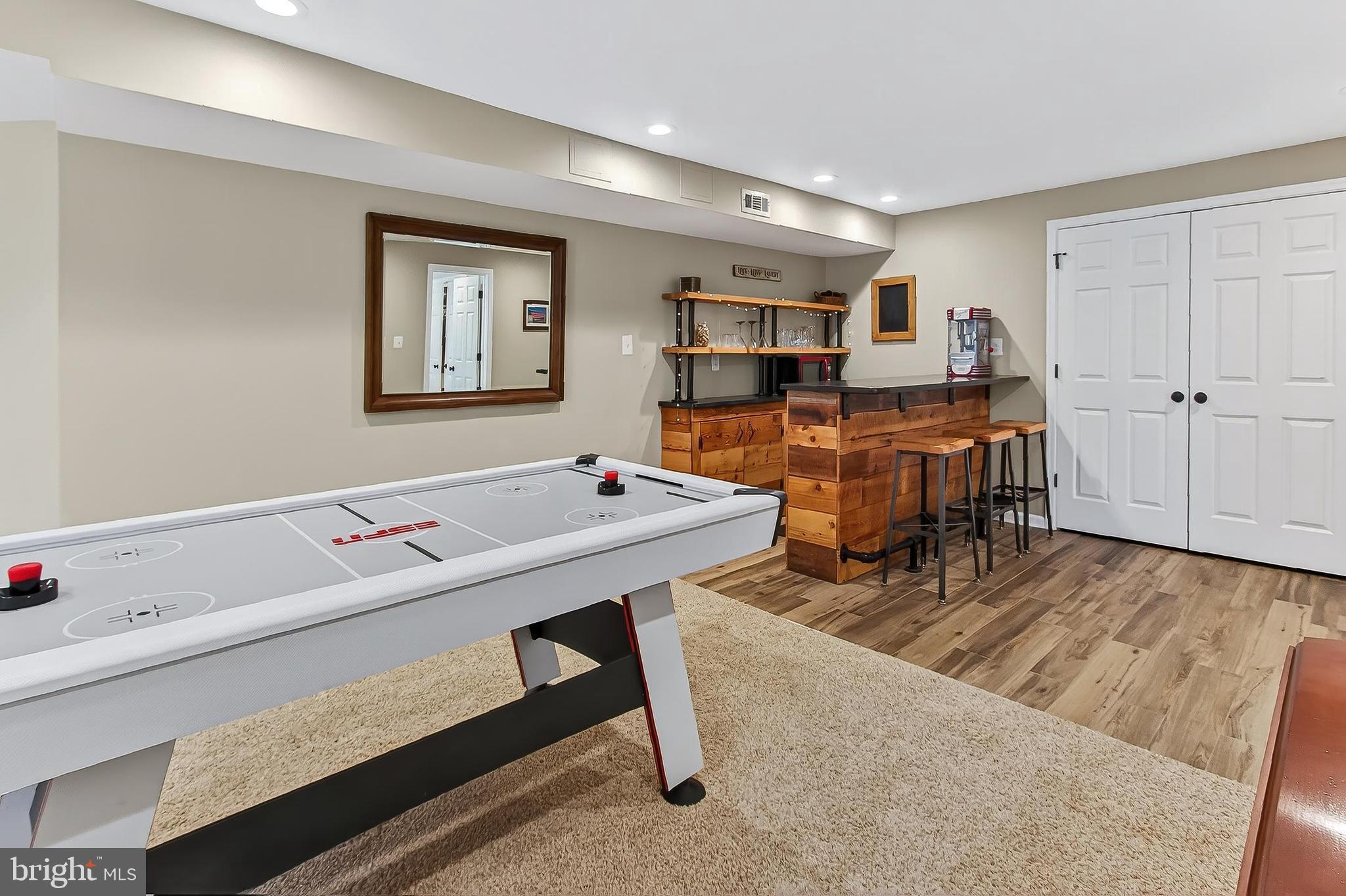 7736 White Willow Court Springfield, VA 22153 - Photo 58 of 84 Bar Area with Double Doors to Huge Storage Space