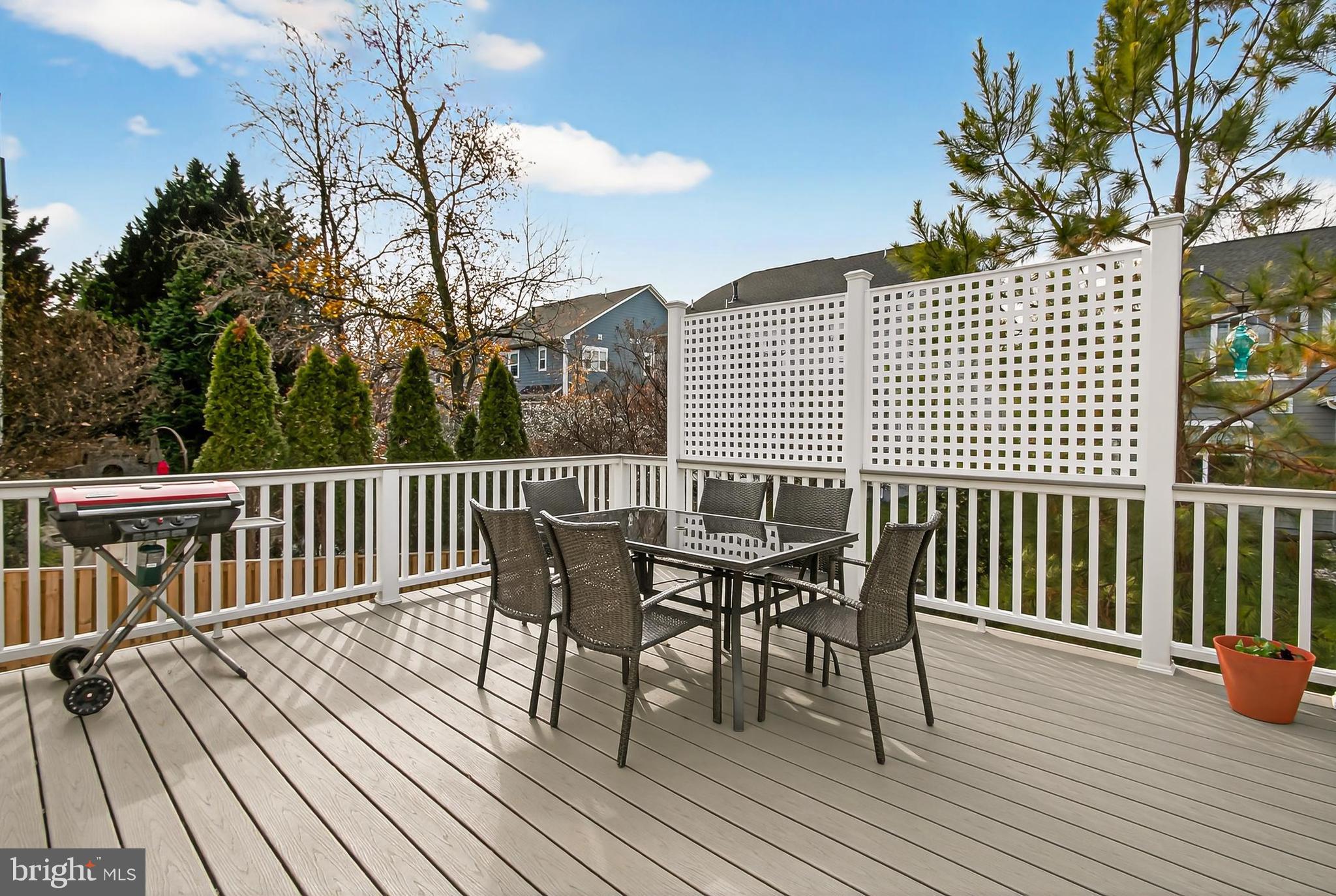 7736 White Willow Court Springfield, VA 22153 - Photo 67 of 84 Trex Deck off of Great Room on Main
