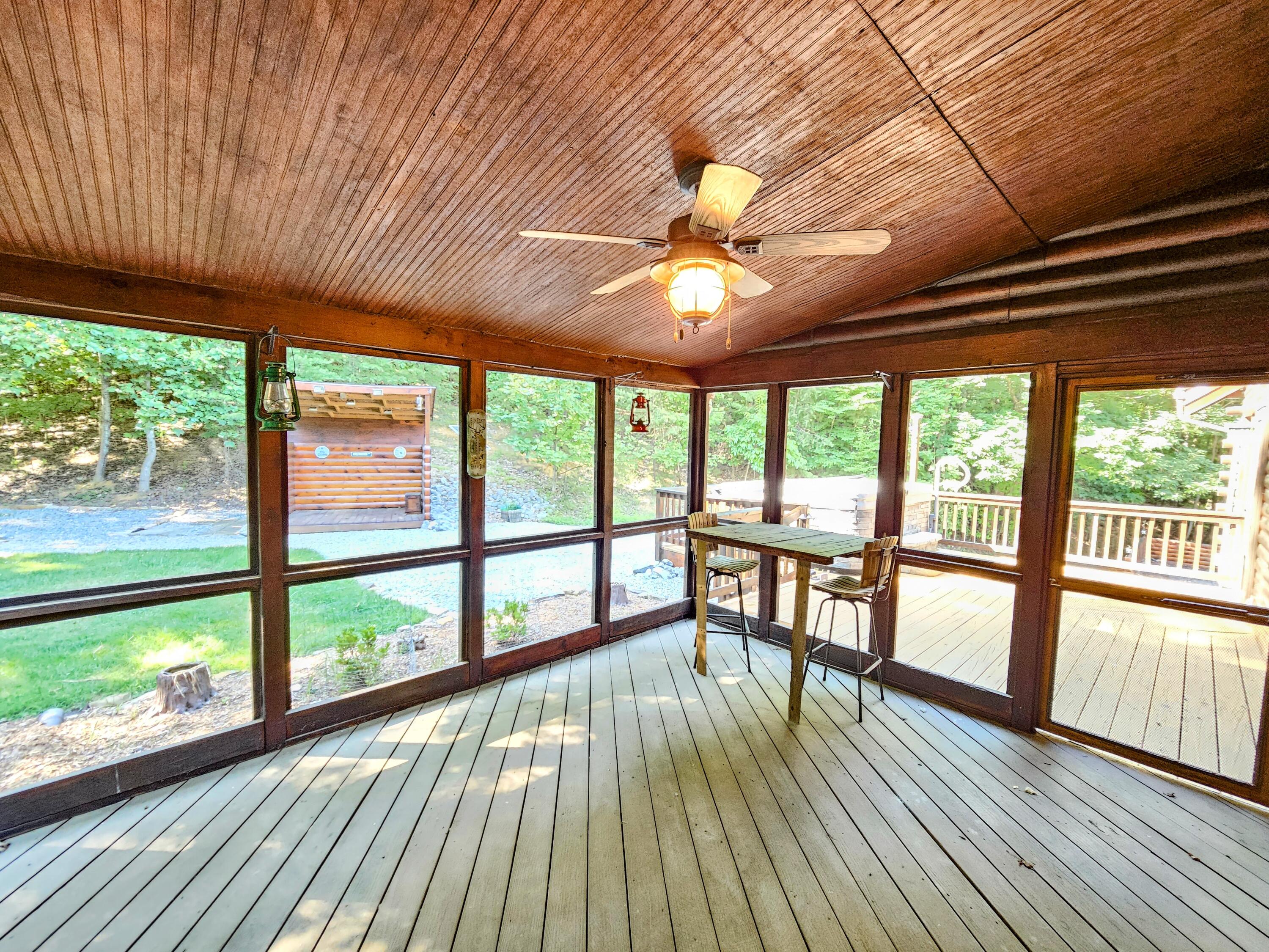 634 Zimmerman Road Blue Ridge, VA 24064 - Photo 8 of 55 screened-in back porch