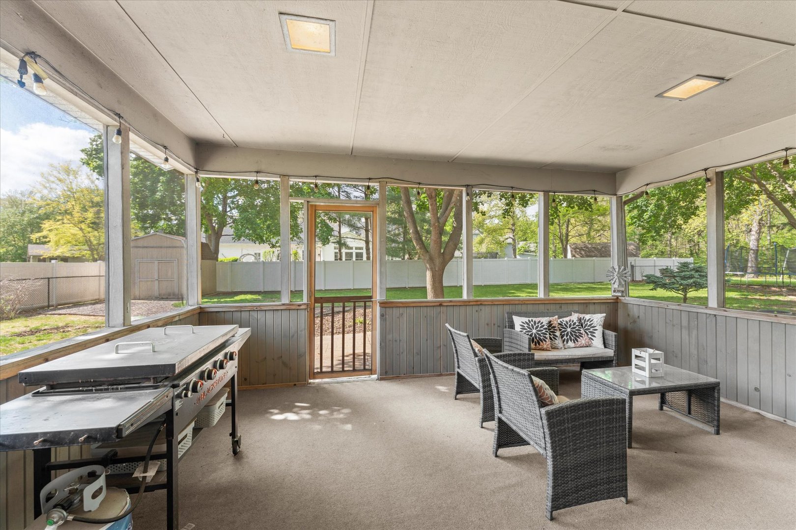 789 County Farm Road Monticello, IL 61856 - Photo 28 of 36 a view of a city from a dining room with furniture window and outside view