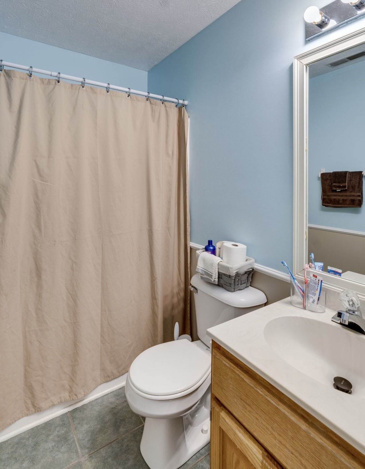 365 Corinth Road Portland, TN 37148 - Photo 15 of 20 a bathroom with a sink and a mirror