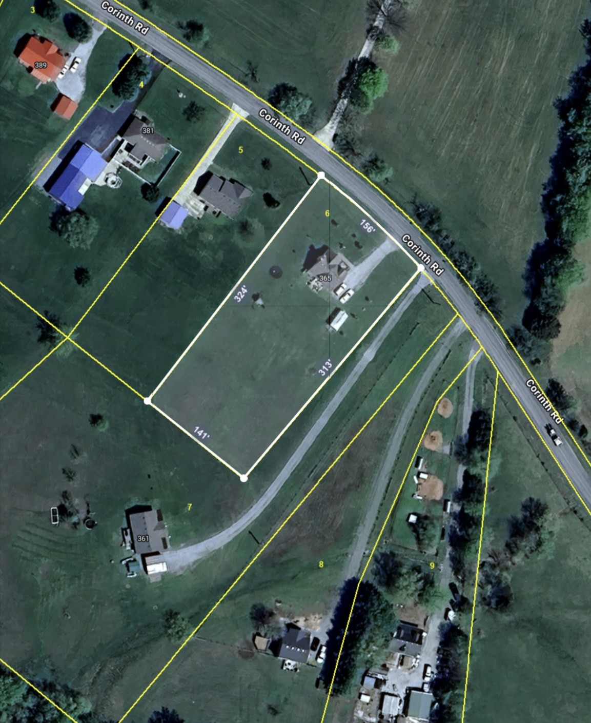 365 Corinth Road Portland, TN 37148 - Photo 20 of 20 an aerial view of a tennis ground