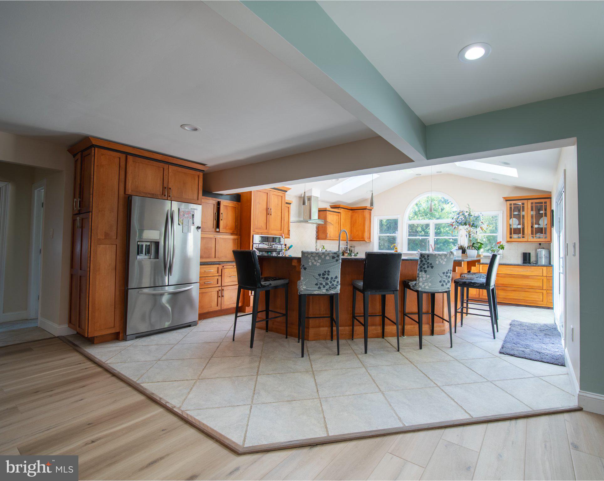 1728 Farmview Road Ambler, PA 19002 - Photo 13 of 33 Modern kitchen with warm wood accents.