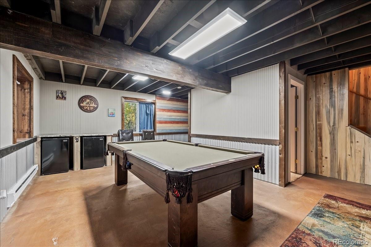 1119 Venture Road Fairplay, CO 80440 - Photo 31 of 49 a room with table tennis and a table