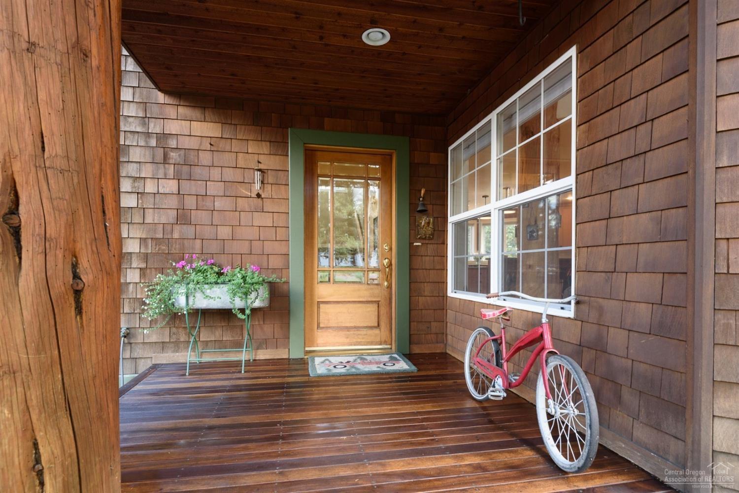 3802 Northwest Summerfield Road Bend, OR 97703 - Photo 2 of 25 Quaint covered front porch welcomes you