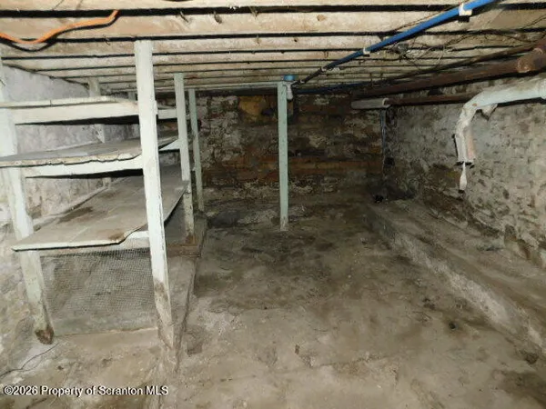 a view of storage and utility room