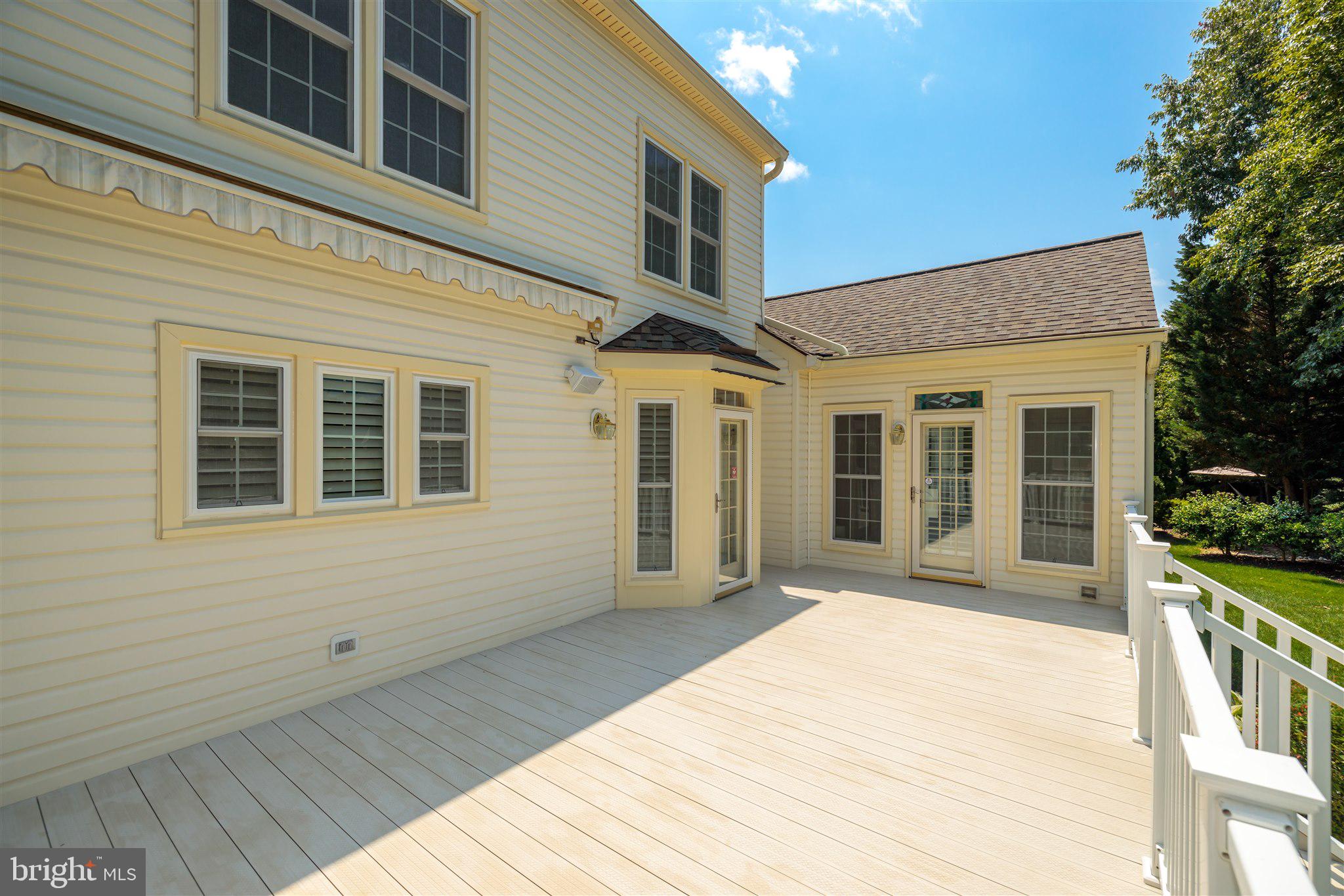 7379 Hunters Oak Court Springfield, VA 22150 - Photo 29 of 58 Deck with Awning