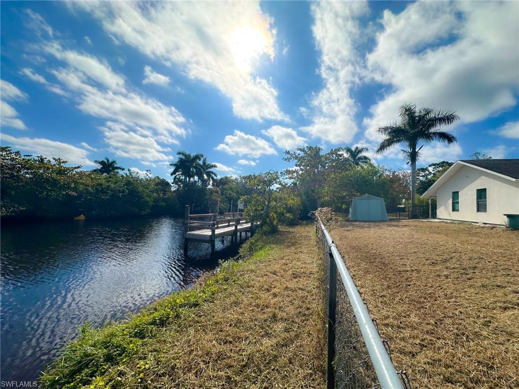 137 Meta Street Fort Myers, FL 33905 - Photo 31 of 50 Dock area with a water view
