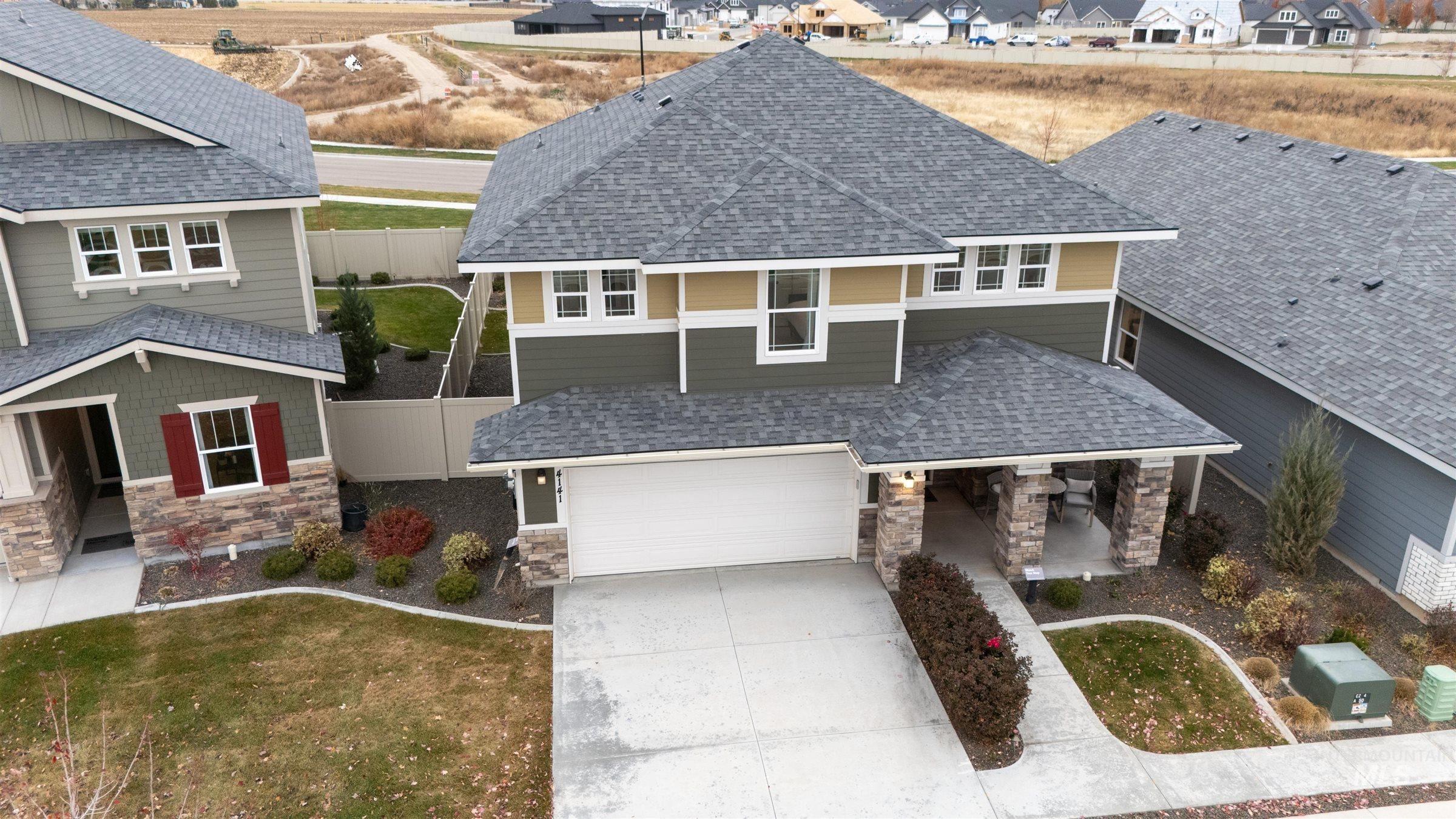4141 South Colditz Way Meridian, ID 83642 - Photo 29 of 40 Aerial perspective of suburban area
