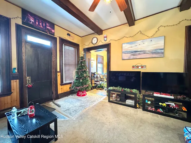 a outdoor space with patio furniture