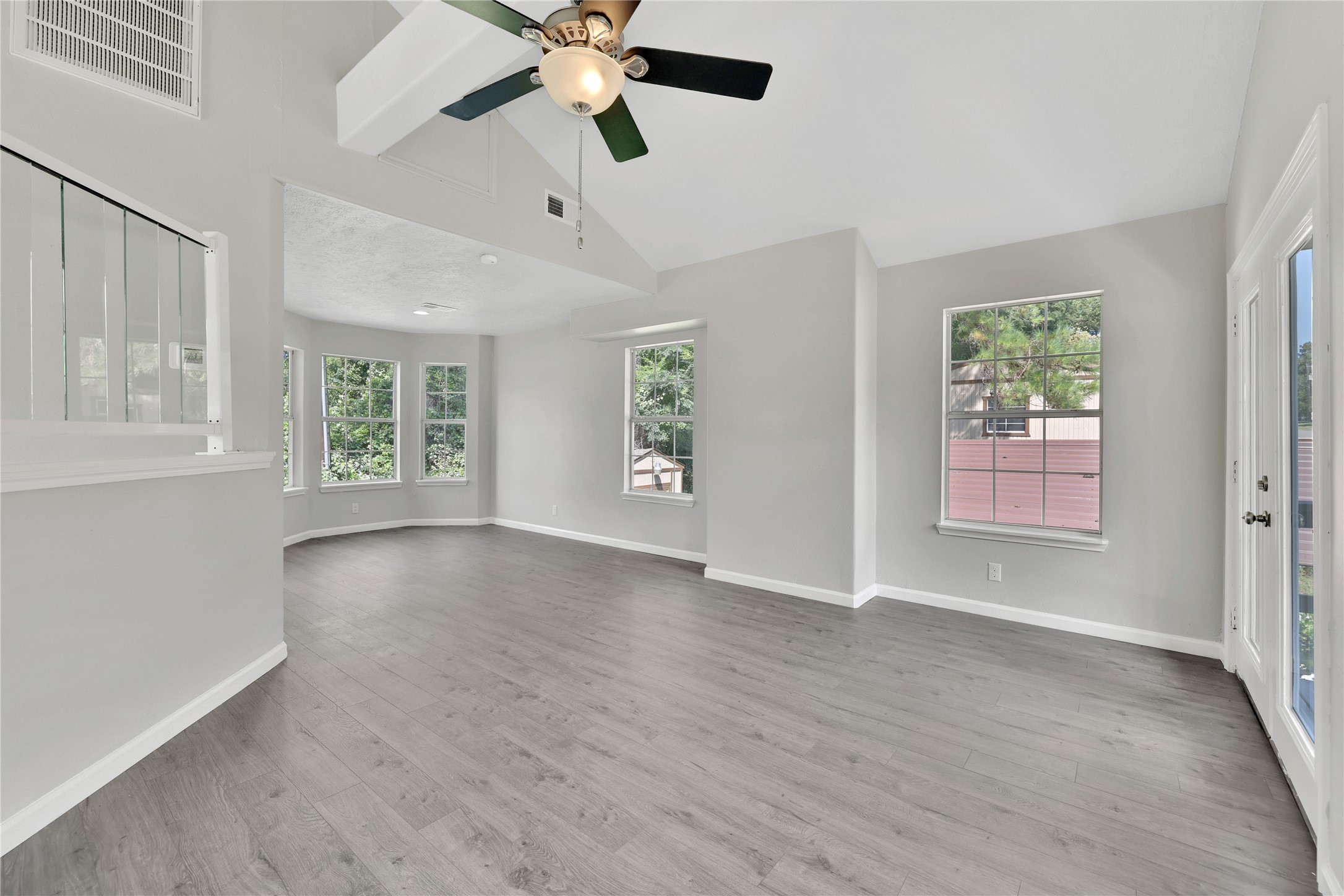31 Montego Way Point Blank, TX 77364 - Photo 3 of 23 The open concept living, dining and kitchen is on the second floor