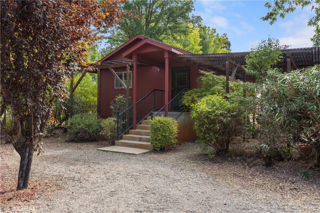 2145 Big Valley Road Lakeport, CA 95453 - Photo 17 of 45 a front view of a house with garden