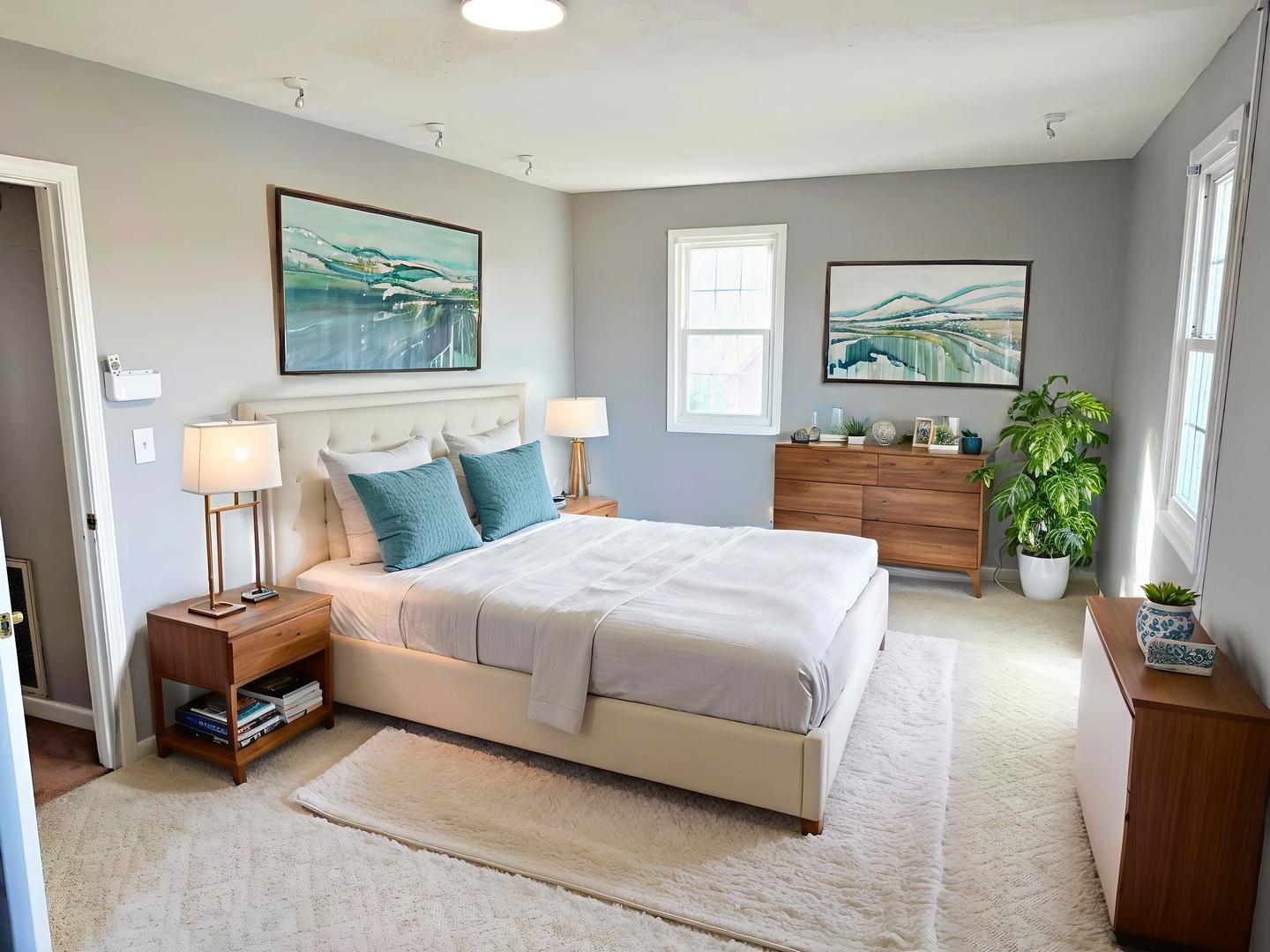 1062 Cedar Lane Metropolis, IL 62960 - Photo 6 of 30 a bedroom with a bed and a couch