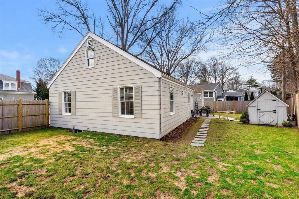 38 Carlton Road Marblehead, MA 01945 - Photo 31 of 36 a view of a white house with a yard