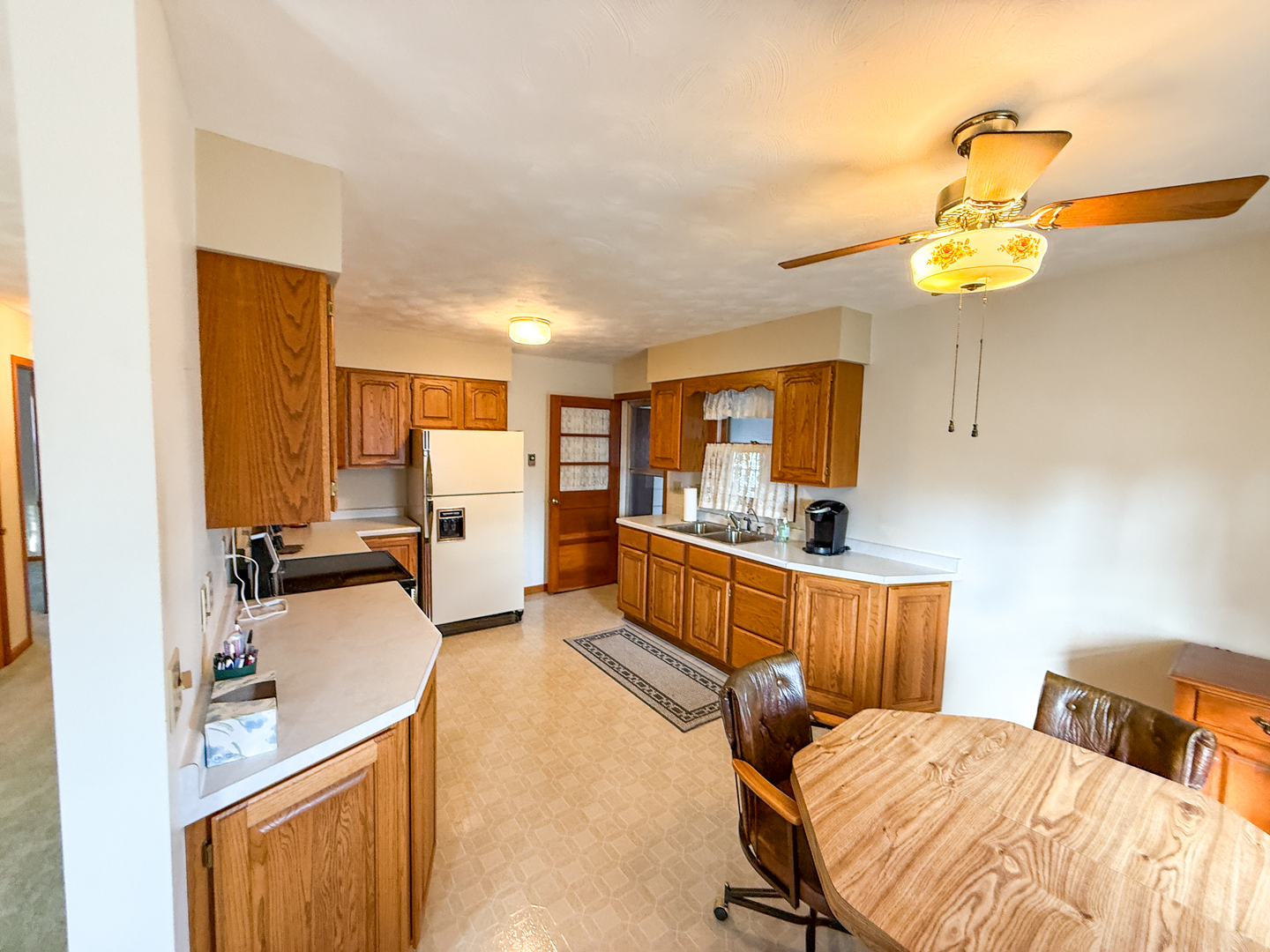 218 South 3rd Street Southwest Clay City, IL 62824 - Photo 11 of 63 a bedroom with furniture and a wooden floor