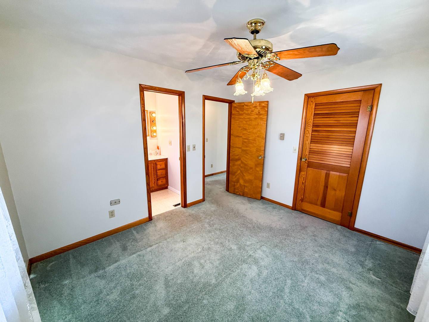 218 South 3rd Street Southwest Clay City, IL 62824 - Photo 19 of 63 an empty room with closet and fan