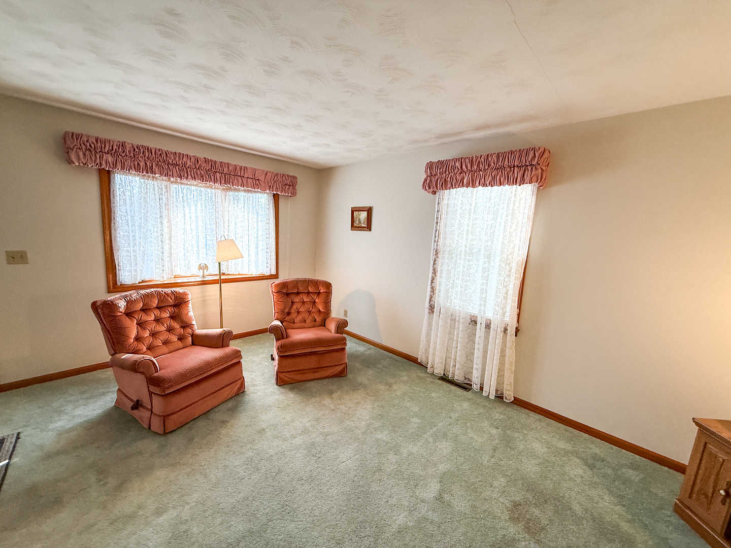 218 South 3rd Street Southwest Clay City, IL 62824 - Photo 9 of 63 a living room with furniture and a window