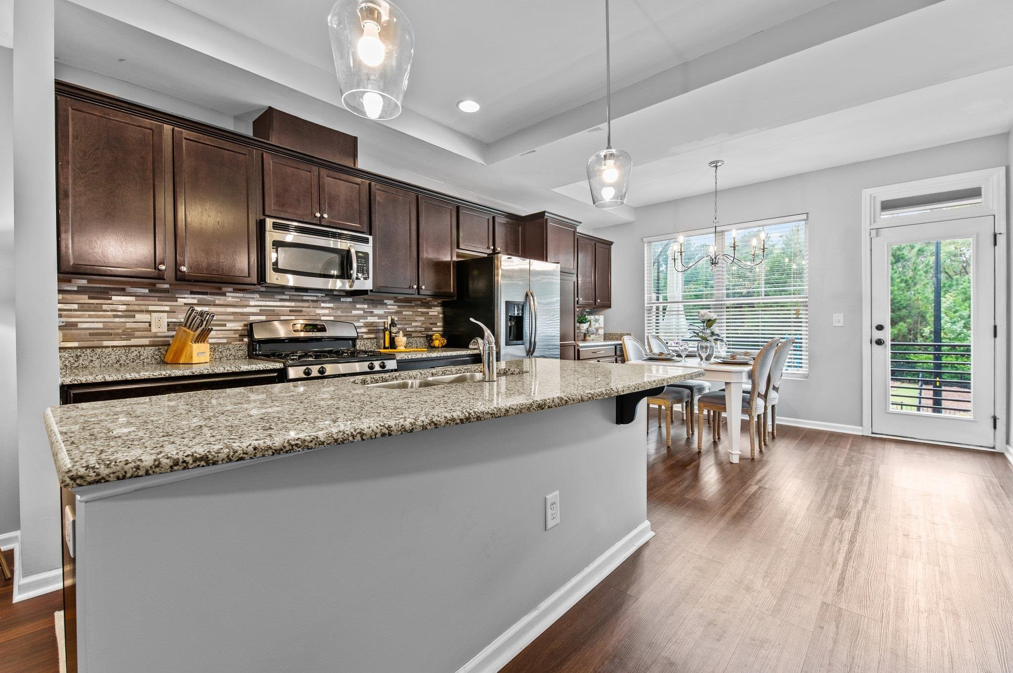 1519 Crafton Way Raleigh, NC 27607 - Photo 10 of 35 Large Kitchen Island w/ Granite Counters