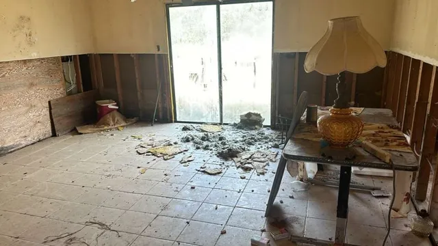 a view of a entryway door