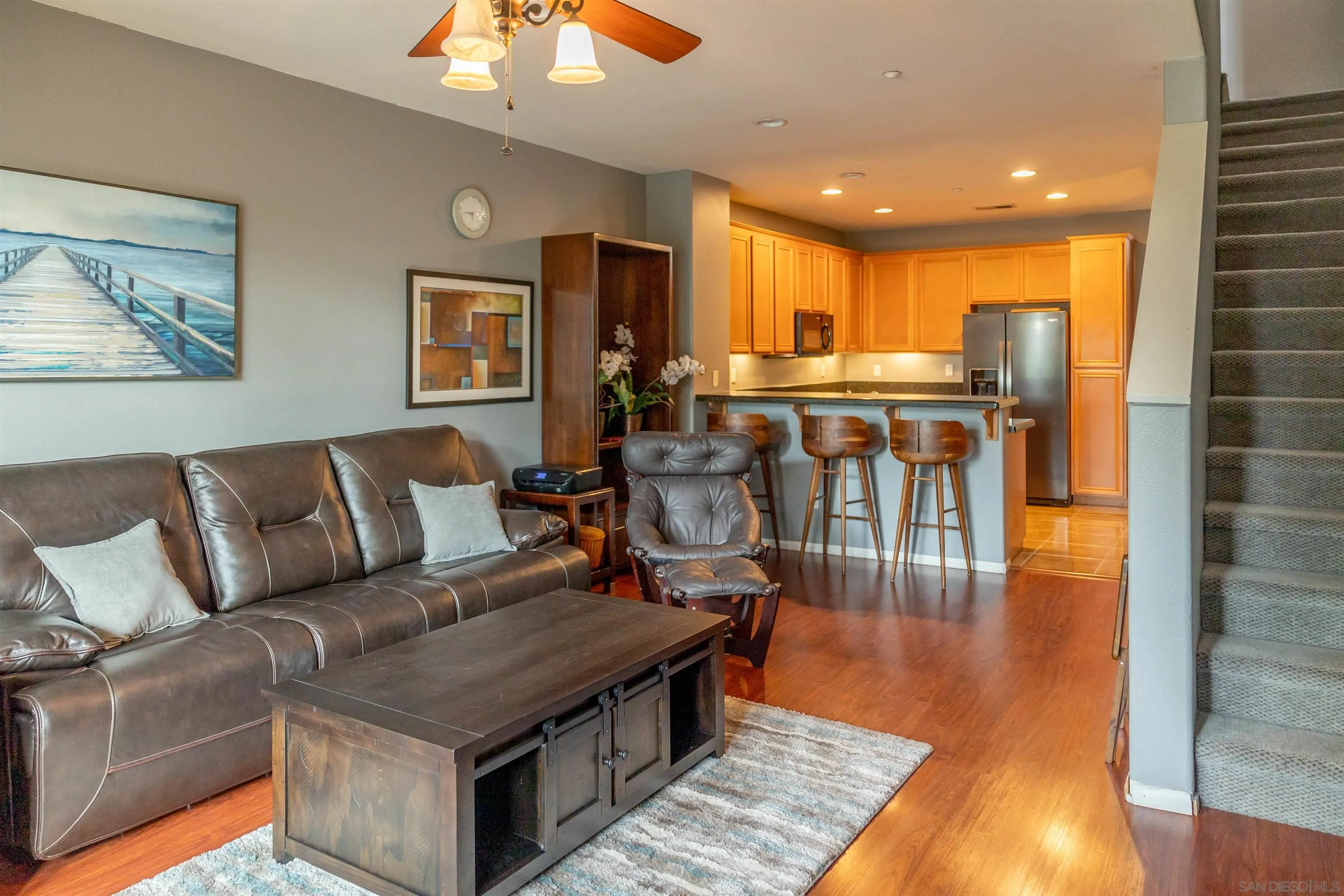 30 Via Sovana Santee, CA 92071 - Photo 4 of 23 a living room with furniture and wooden floor