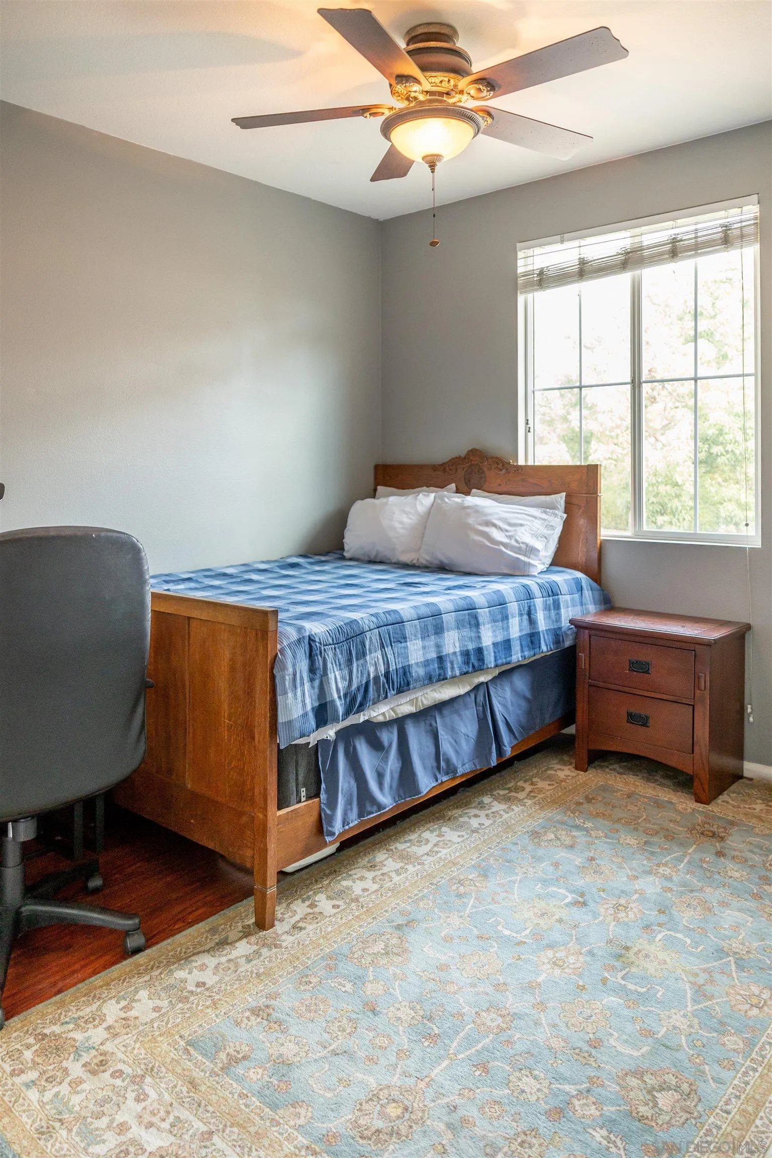 30 Via Sovana Santee, CA 92071 - Photo 6 of 23 a bedroom with a bed chair and a window