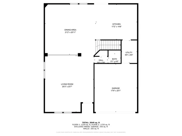 a picture of floor plan