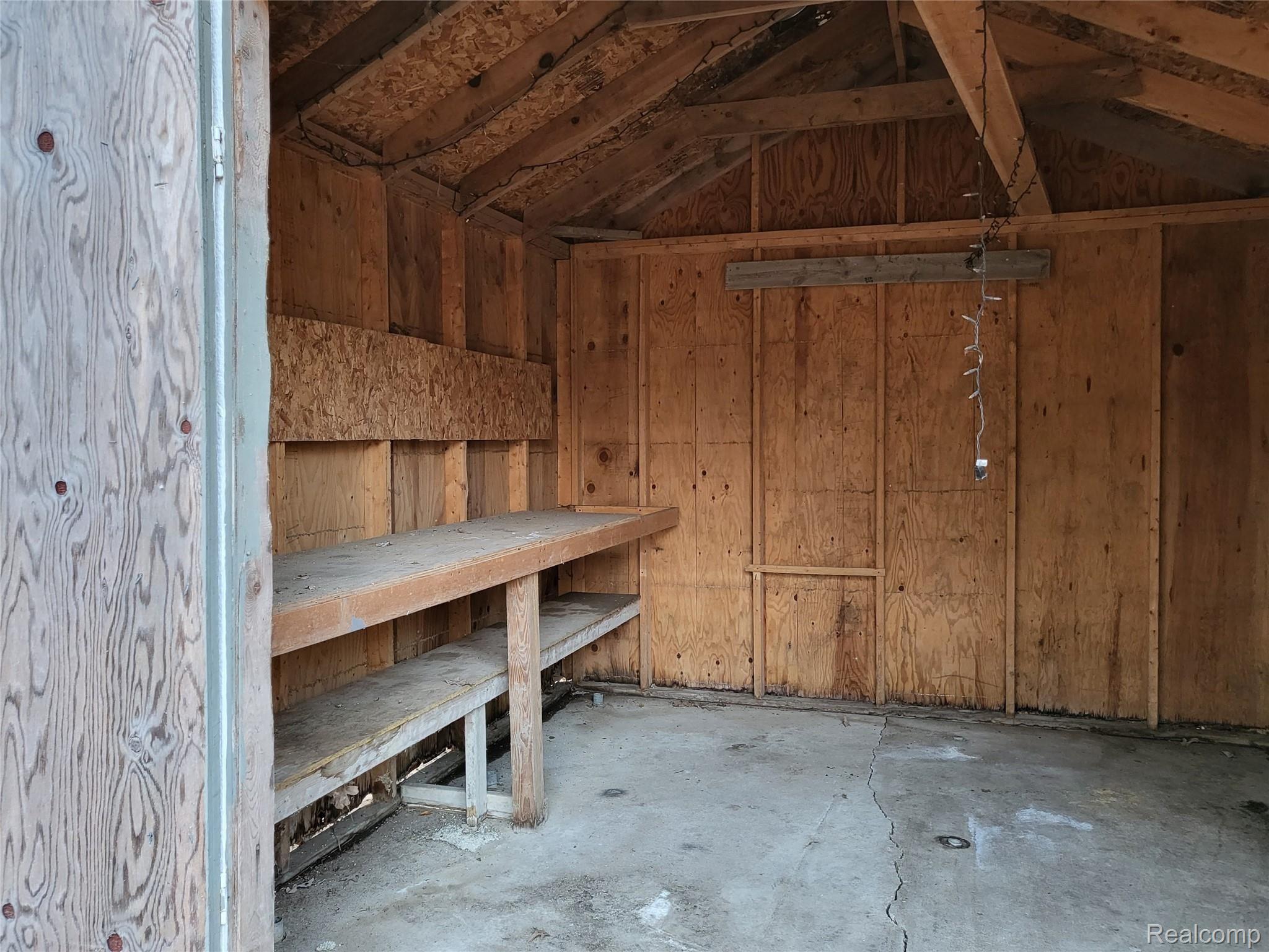 1701 Clark Lake Road Brighton, MI 48114 - Photo 32 of 34 Interior of shed