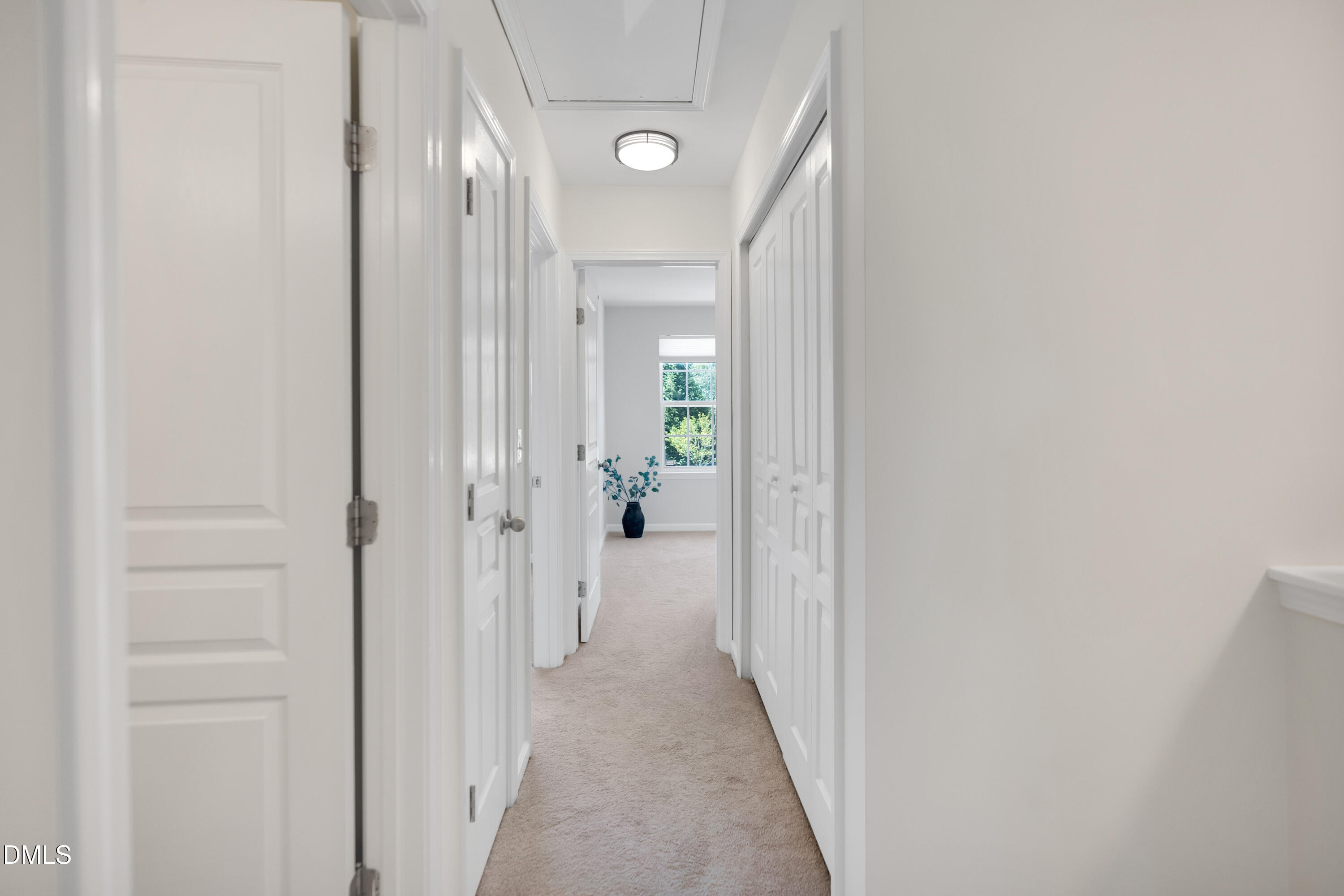 3617 Sugar Tree Place Durham, NC 27713 - Photo 30 of 38 a view of a hallway with wooden floor