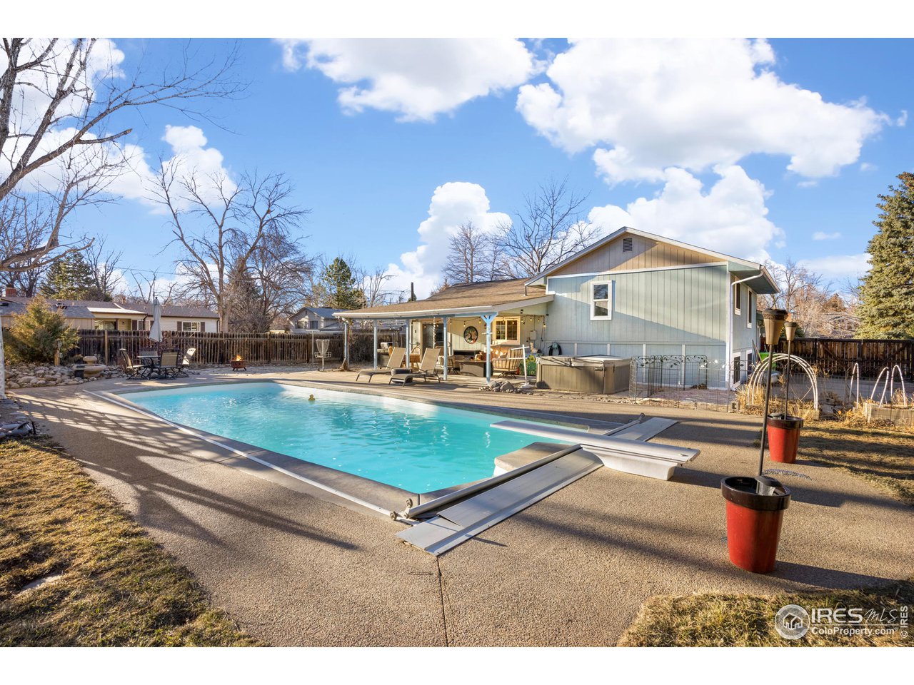 2121 Springfield Drive Fort Collins, CO 80521 - Photo 24 of 35 Heated In Ground Pool