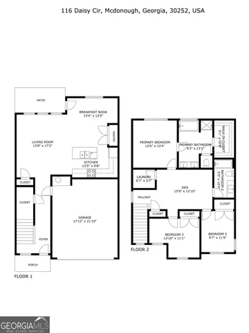 $2,025 | 116 Daisy Circle, McDonough, GA 30252
