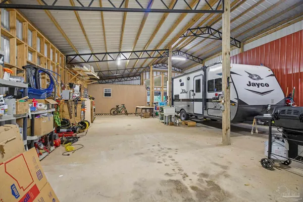 a view of a storage room with a lot of stuff