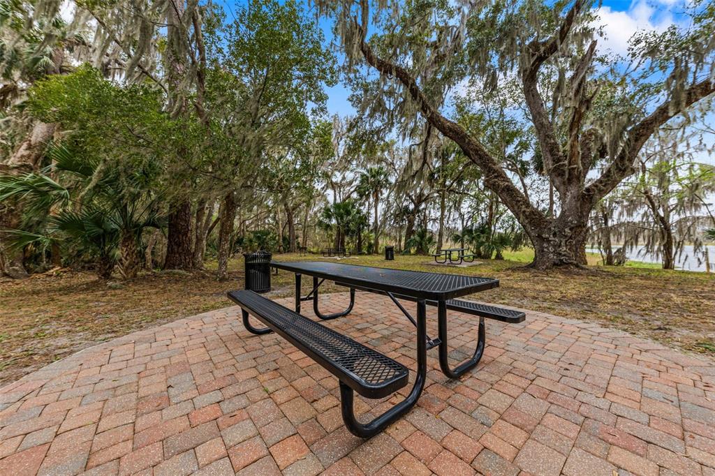281 Ancona Avenue DeBary, FL 32713 - Photo 51 of 65 a view of bench with trees in the background
